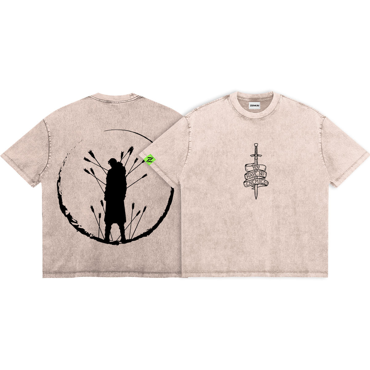 Camiseta de anime extragrande Zenkai