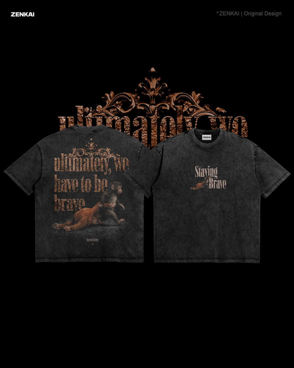 PUNCH™ "Brave" Vintage Tee