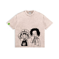 Brothers in Arms: Young Luffy & Ace