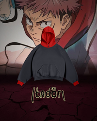 Sudadera con capucha Itadori