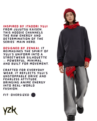 Sudadera con capucha Itadori