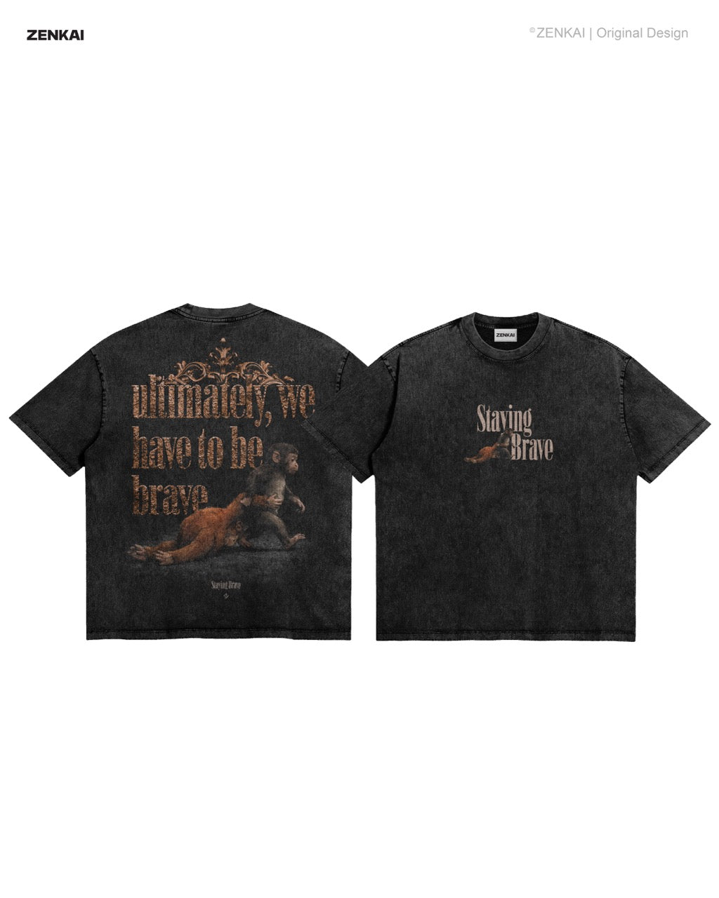 PUNCH™ "Brave" Vintage Tee