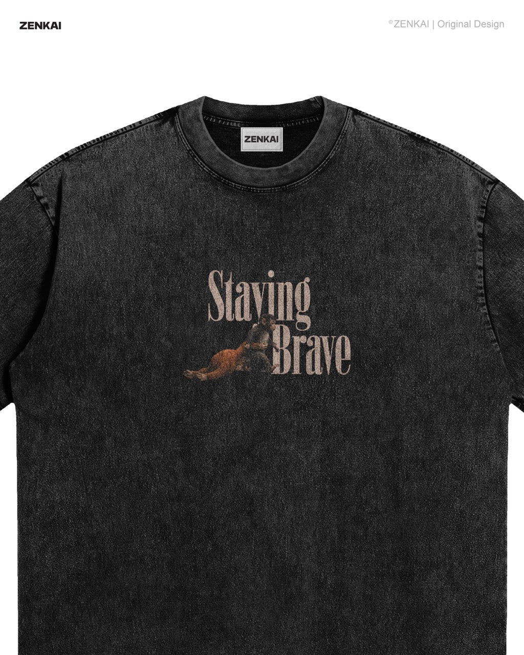 PUNCH™ "Brave" Vintage Tee